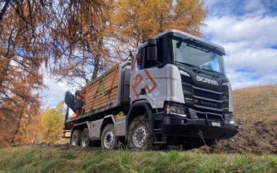 Mariéthoz & Fils SA grimpe les montagnes avec Scania